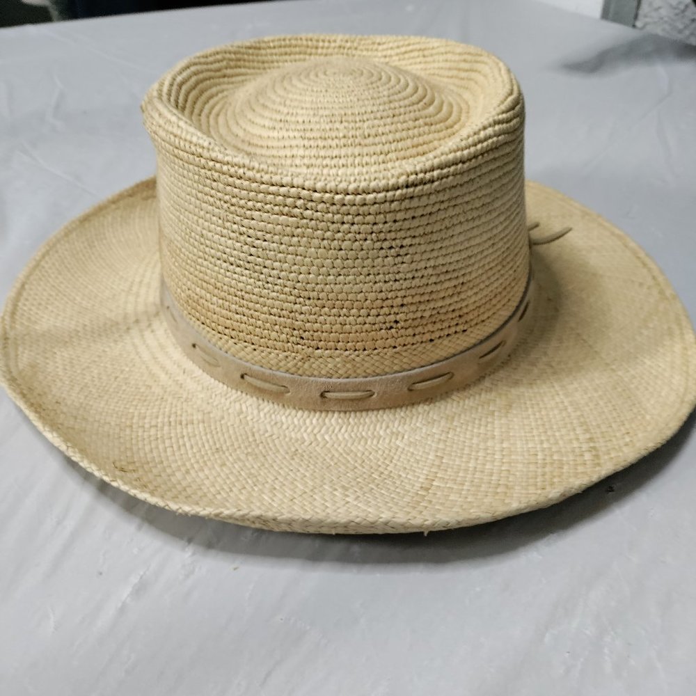 Fiesta Straw Sun Hat High Quality Made in USA Size L